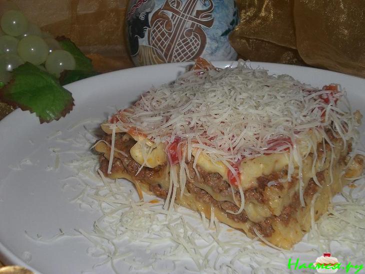 Лазанья в моём приготовлении