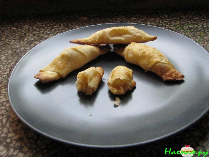 Рогалики ванильные