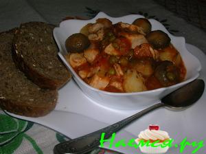 Рагу из индейки по-аризонски