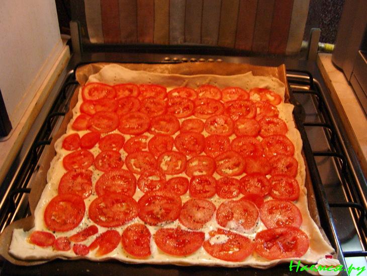 Творожная пицца