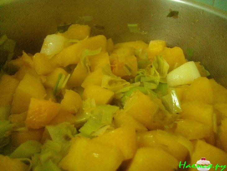 Бархатный тыквенный суп