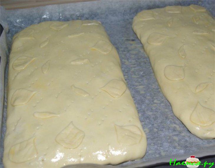 Сочный капустный пирог с куриным фаршем