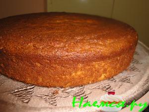 Миндально-апельсиновый бисквит без муки