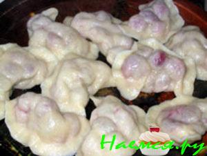 Вареники с вишней