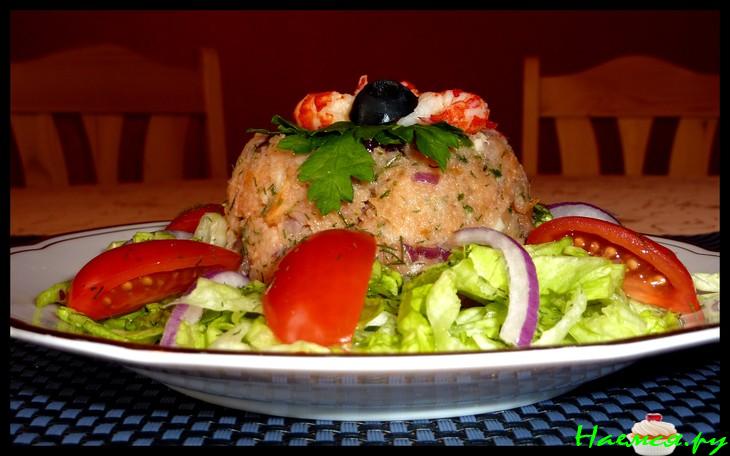 Лососевый тартар