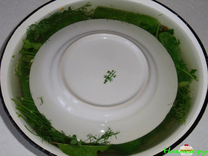 Малосольные огурчики с чесночком