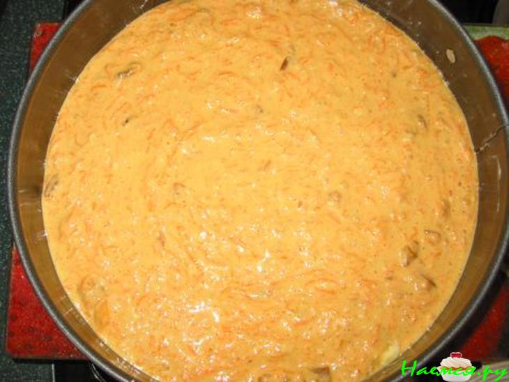 Тыквенно-овсяный пирог