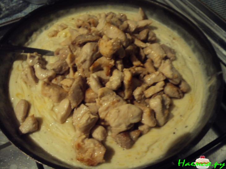 Французский пирог с курицей (Tourte au poulet)