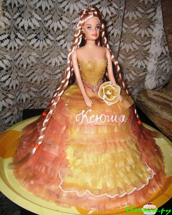 Торт-кукла "Ксюша"
