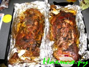 Бараньи лопатки тушёные