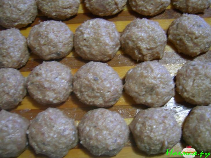 Тефтели "Ежики"