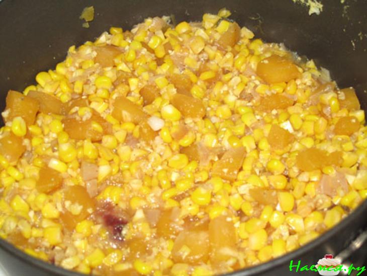 Кукурузный суп-пюре (просто, вкусно, малокалорийно)