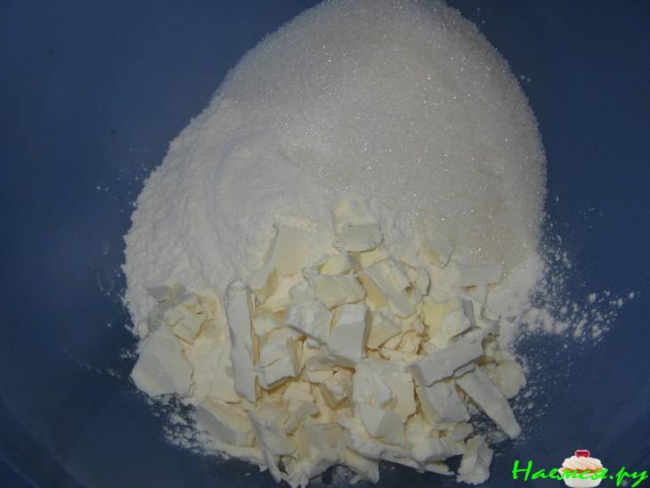 Торт-пирог со смородиной 