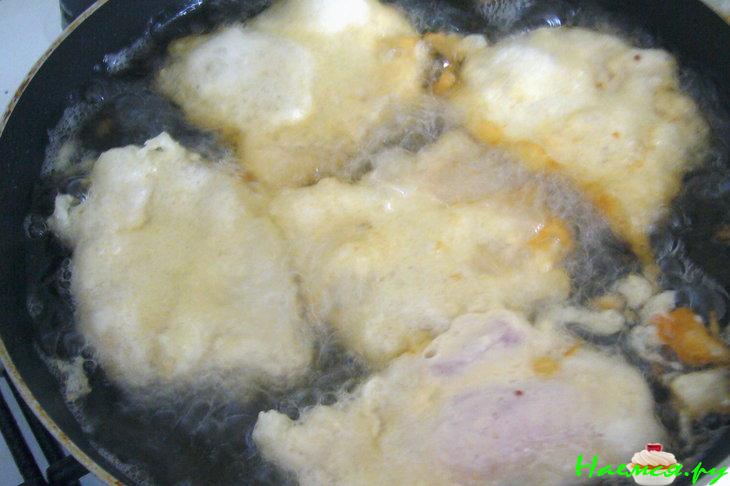 Свинина постная в кляре