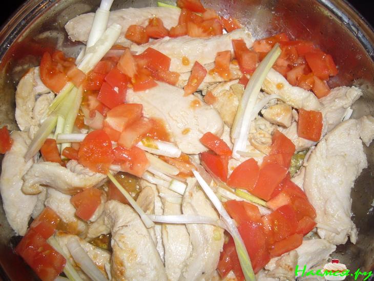 Фрикассе из курочки