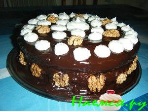 Торт шоколадно-ореховый простейший