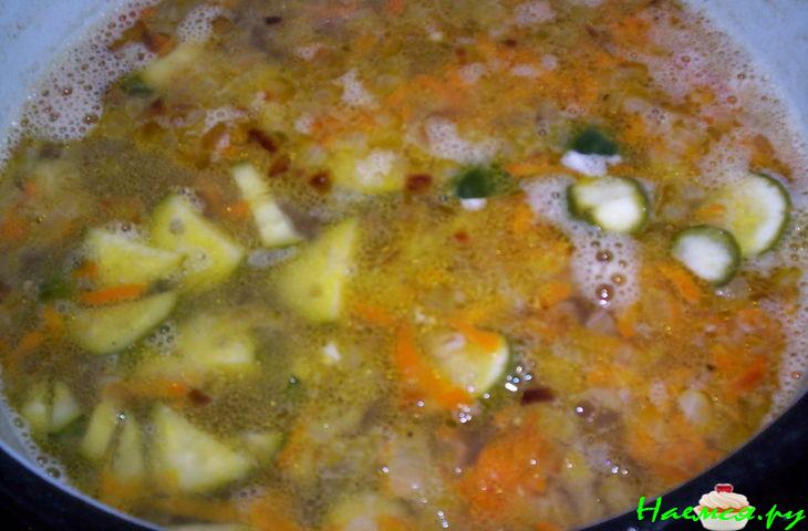 Рассольник "Не выливать же бульон"