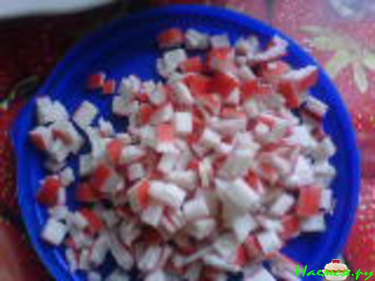 Салат из морепродуктов (думаю, что вариант)