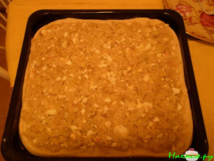 Пирог с капустой от бабушки