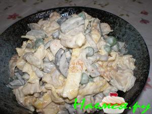 Салат куриный "Выдумка"