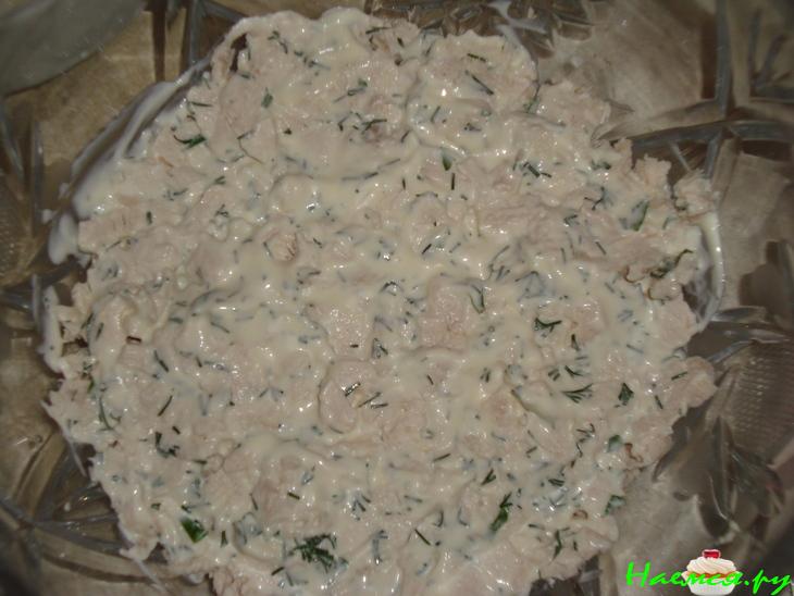 Салат слоеный "Осенний"