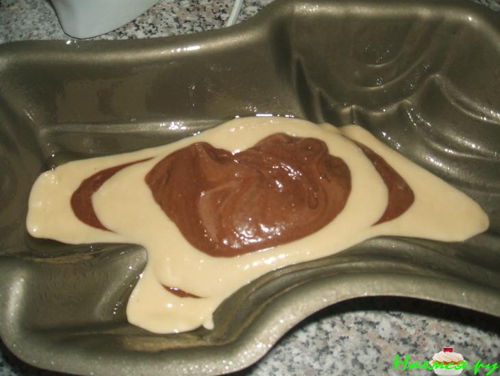 Торт 'Виноградное полено'