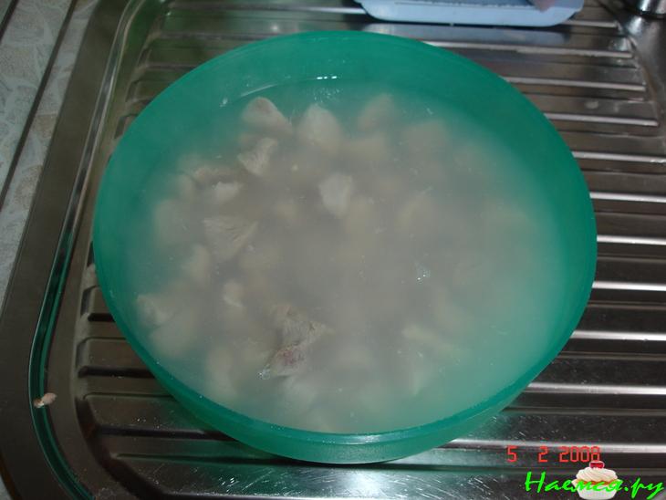 Мясо по-купечески в горшочке