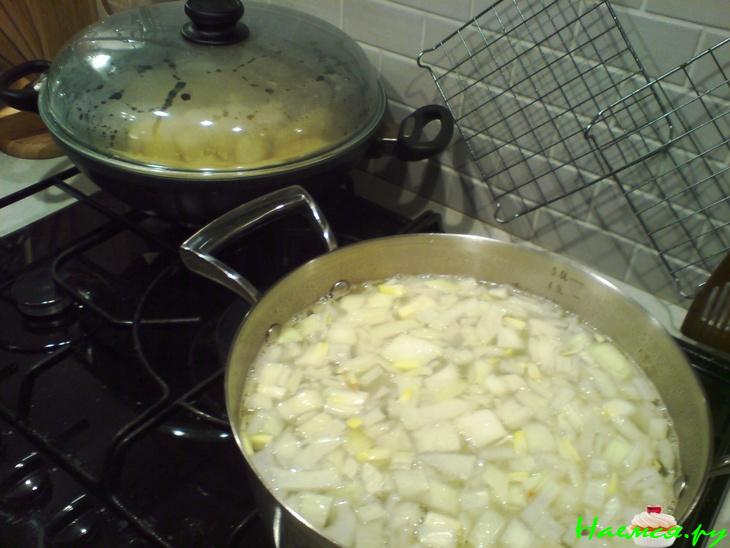 Баранина вареная с картофелем