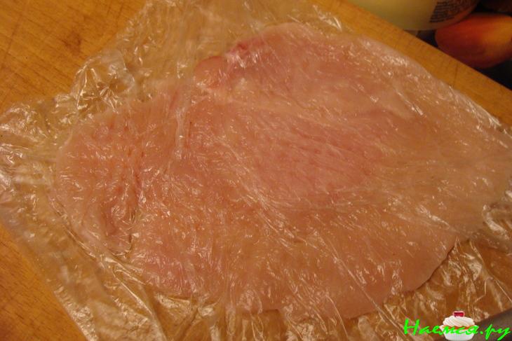 Отбивная из куриного филе "Раз - и готово" Отбивная из куриного филе "Раз - и готово"