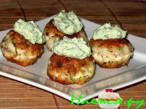 Шарики из пёстрого окуня (тилапии)