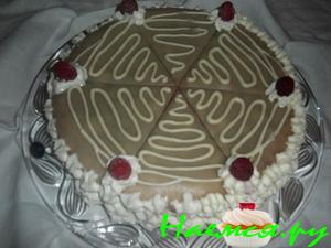 Торт "Белый захер"