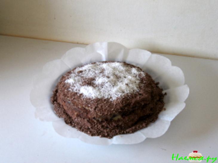 Шоколадно - кокосовый торт 