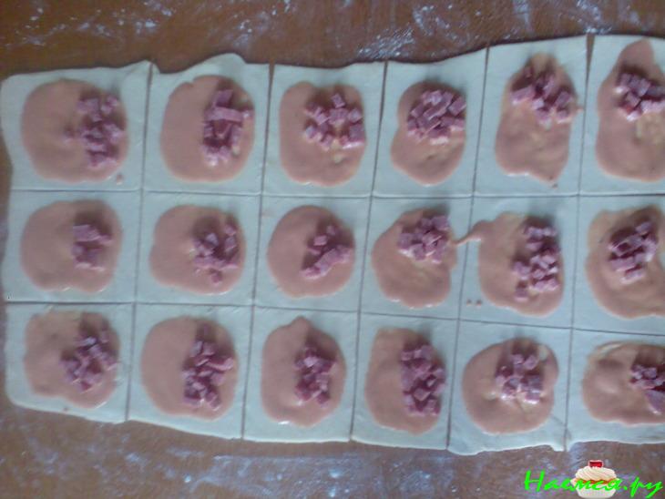 Слойки "А-ля пицца"