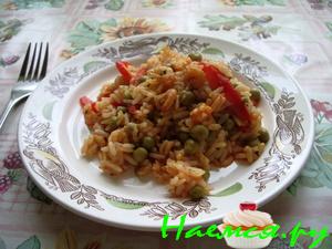 Пилав с креветками Пилав с креветками