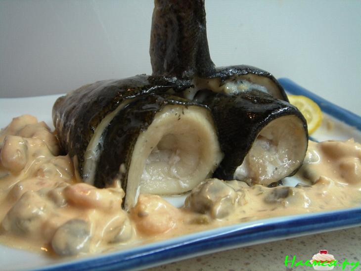 Форель со сливочным соусом