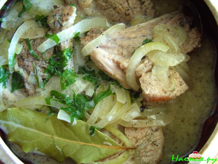 Ещё один Вариант Блюда в Горшочках "Для любителей свиных рёбрышек"