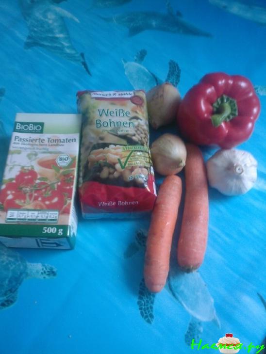 Салат фасолевый с перцем и морковью на зиму 