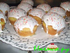 Мини куличи к Пасхе
