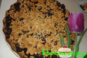 Пирог с финиками 3 в 1 (быстро, вкусно, просто)