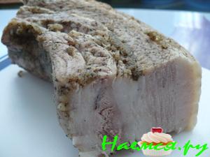 Грудинка домашняя