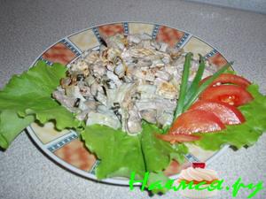 Языкатый салат Языкатый салат