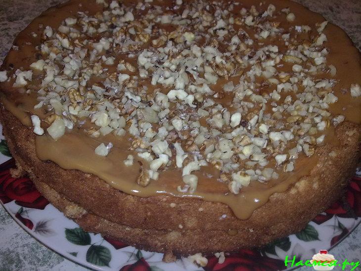 Бисквит ванильный, по мотивам нашего сайта