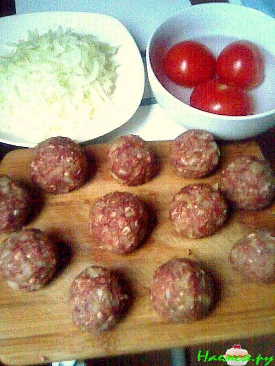 Фрикадельки в вермишельке