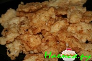 Кальмары в обычном кляре Кальмары в обычном кляре