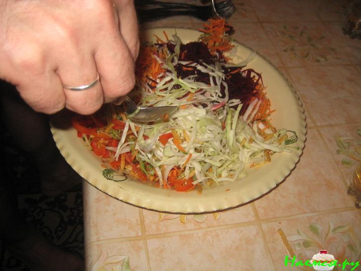 Салат "Лохматый"