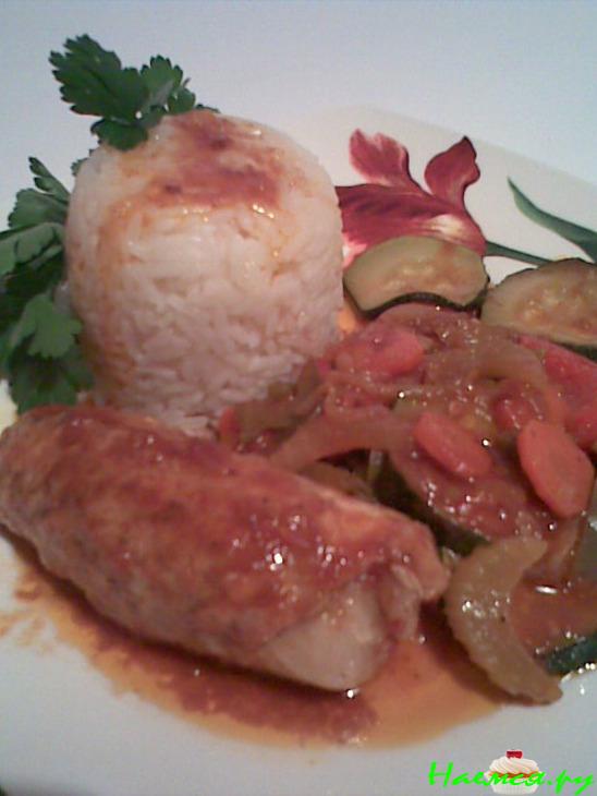 Рулетики с сельдереем