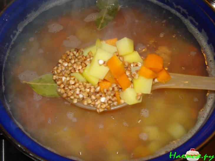 Гречневый суп