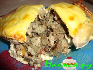 Перепела фаршированные