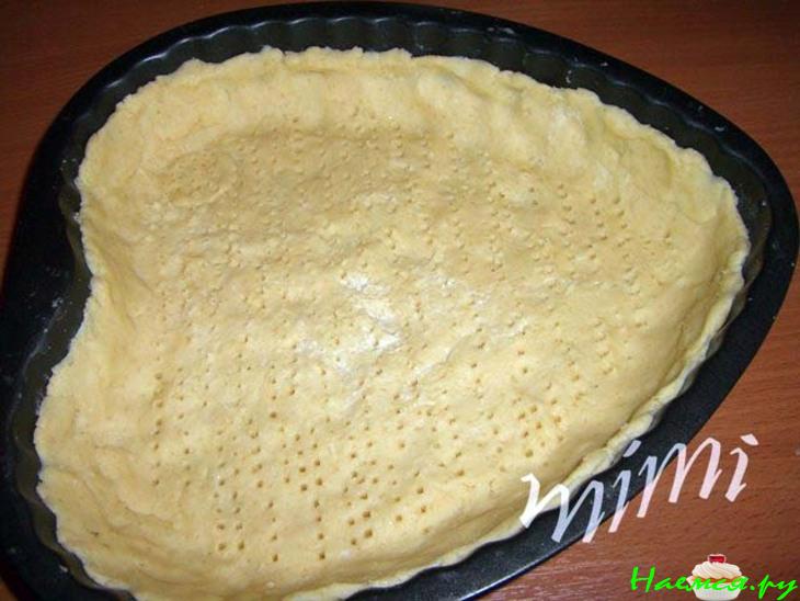 Пирог с мидиями  