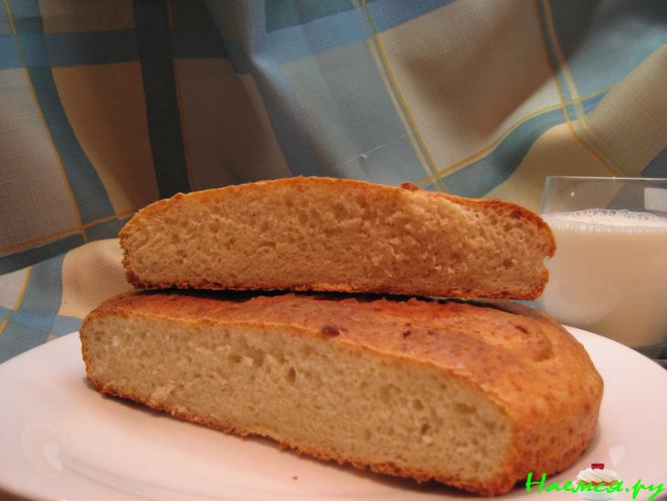 Пикантный белый хлебушек с сыром